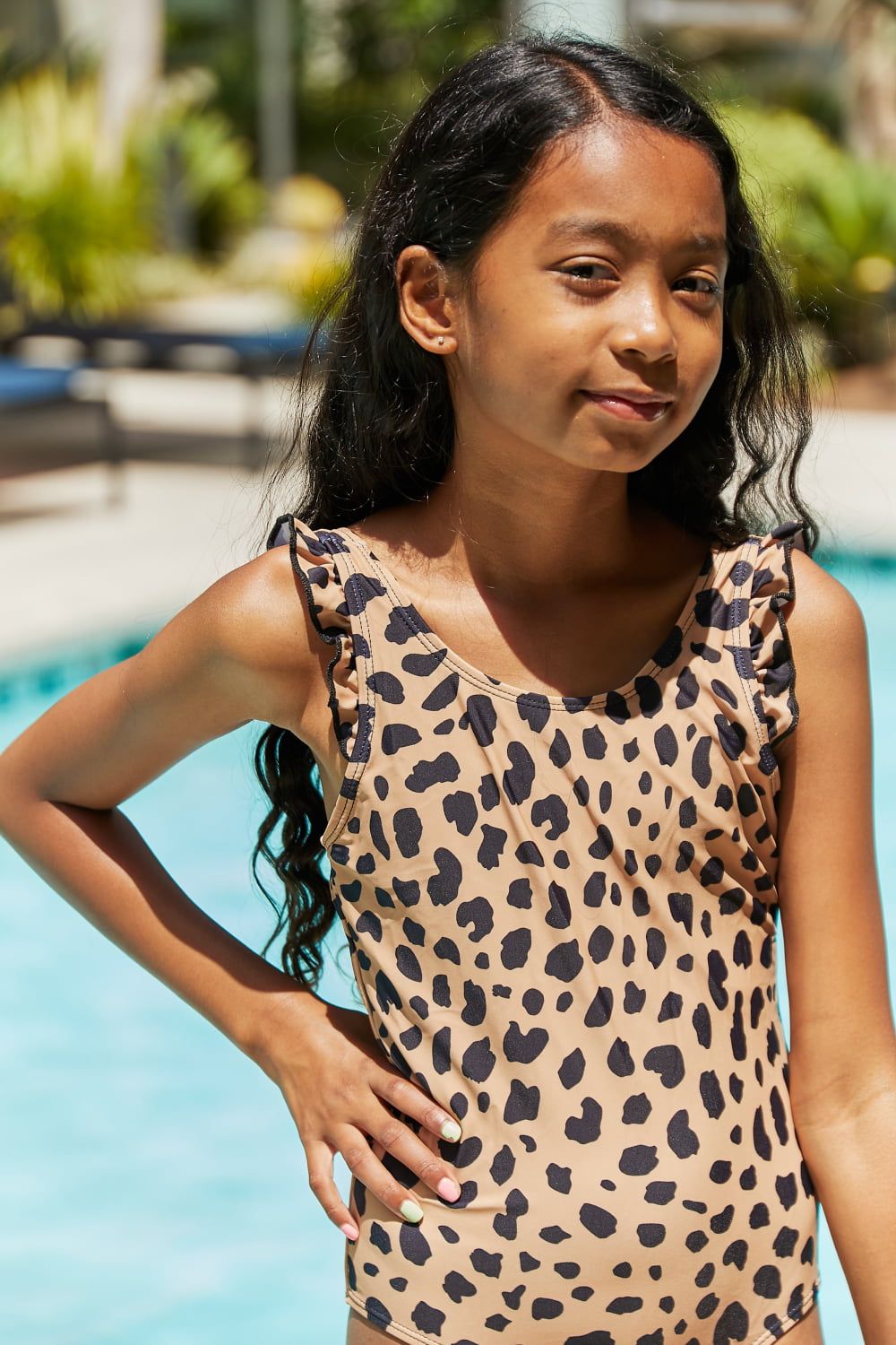 Marina West Swim Float On Ruffled One-Piece in Leopard-Trendsi-[option4]-[option5]-[option6]-[option7]-[option8]-Shop-Boutique-Clothing-for-Women-Online