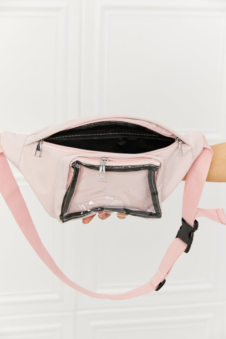 Fame Doing Me Waist Bag in Pink-Trendsi-Blush Pink-One Size-[option4]-[option5]-[option6]-[option7]-[option8]-Shop-Boutique-Clothing-for-Women-Online
