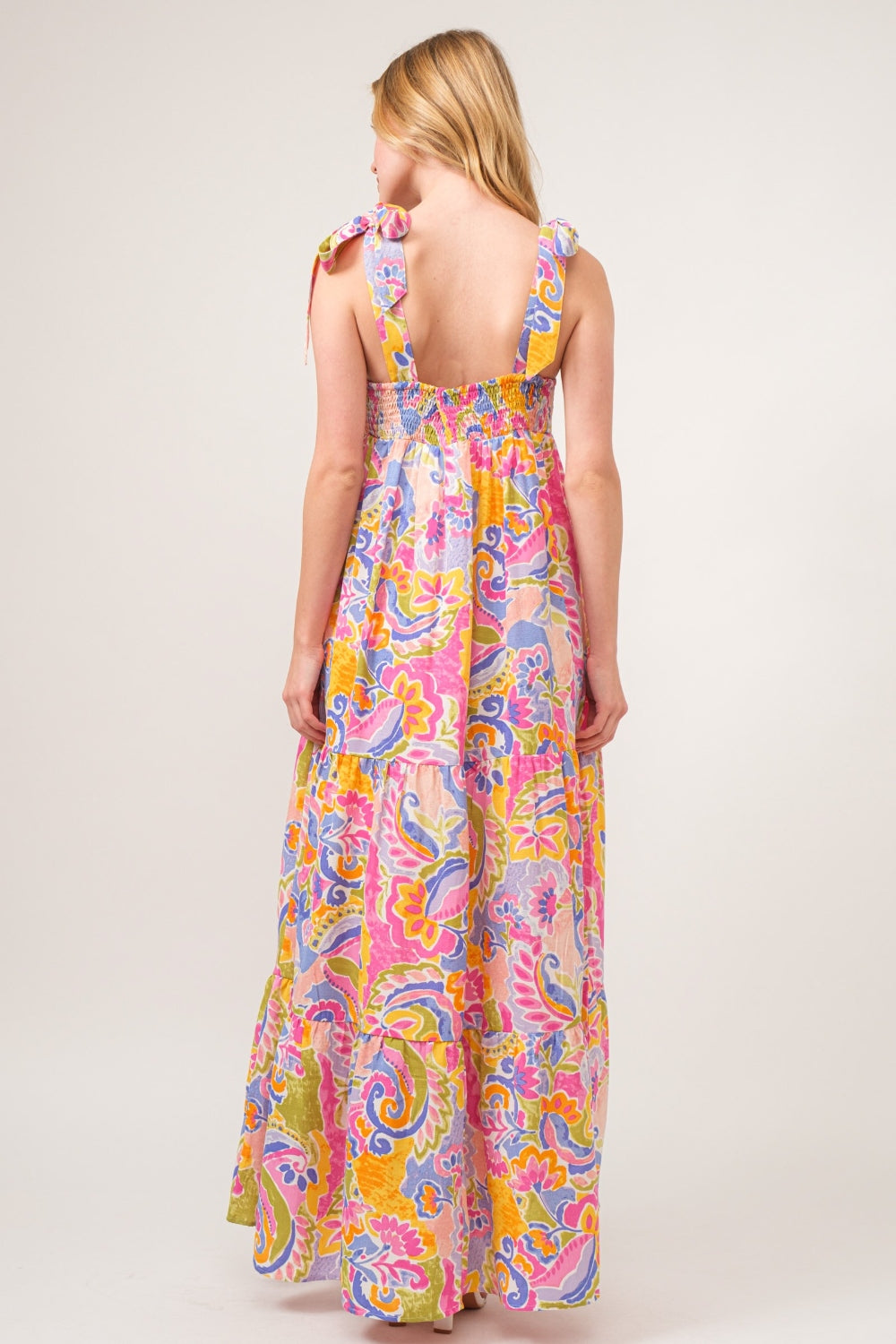 And The Why Printed Tie Shoulder Tiered Maxi Dress-Trendsi-[option4]-[option5]-[option6]-[option7]-[option8]-Shop-Boutique-Clothing-for-Women-Online